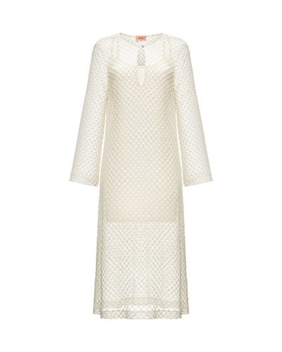 FUFA Платье "Crochet Cascade Maxi Dress"